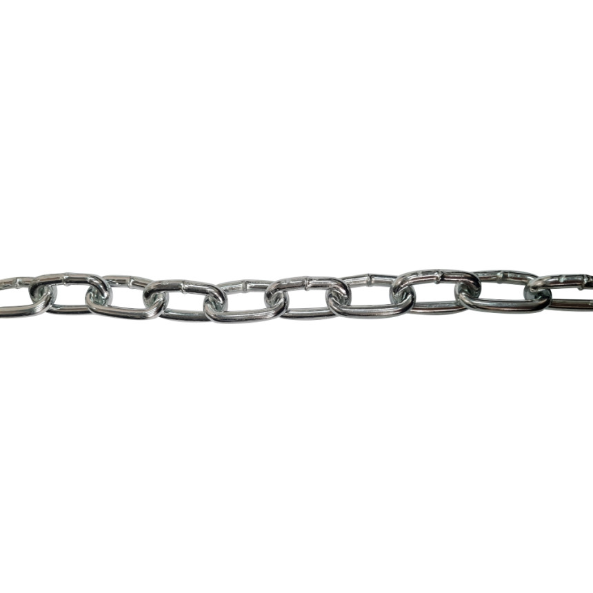 A31004 - Corrente galvanizada de elo curto - 6,4 mm - 12,5 kg