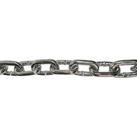 A31005 - Corrente galvanizada de elo curto - 8 mm - 25 kg
