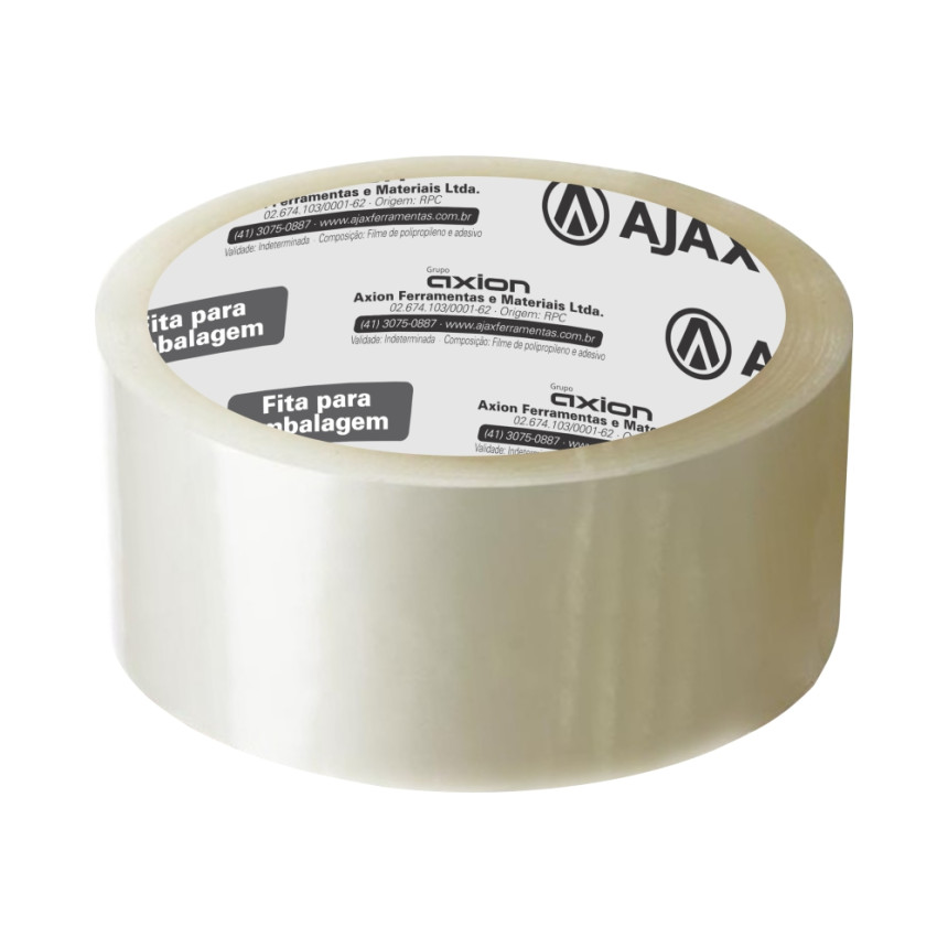 A03006 - Fita de embalagem transparente 48 mm X 50 m