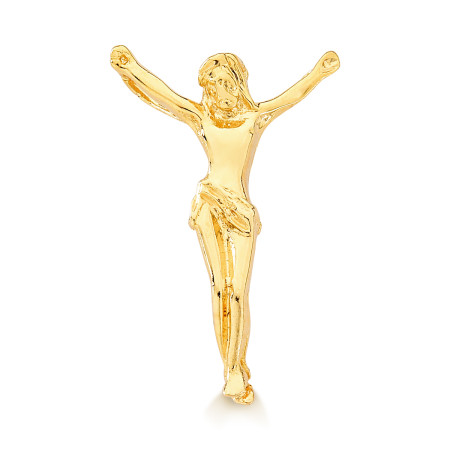 Pingente Cristo em ouro amarelo 18 kt
