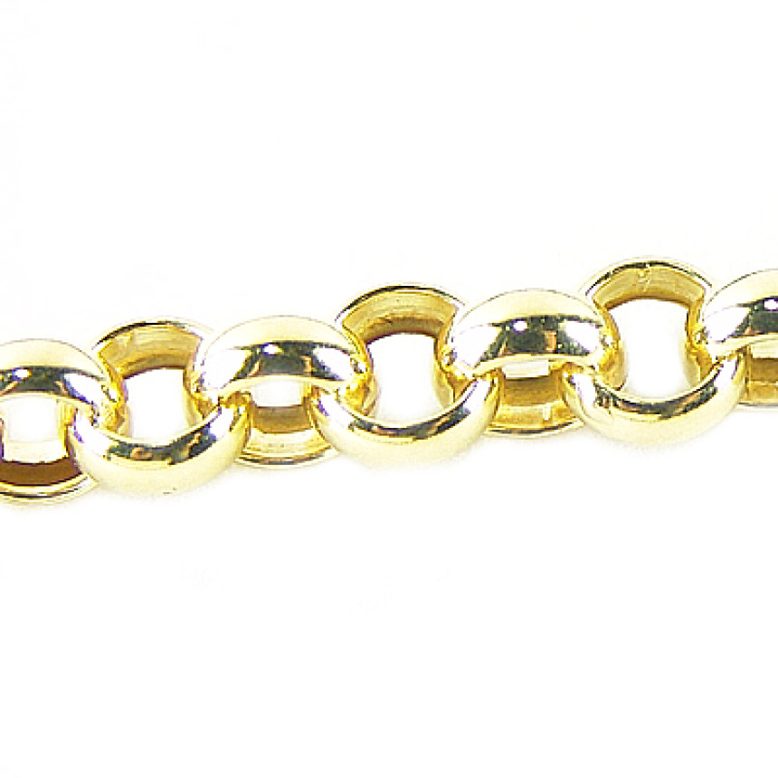 Pulseira portuguesa em ouro amarelo 18 kt