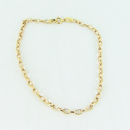 Pulseira portuguesa em ouro amarelo 18 kt