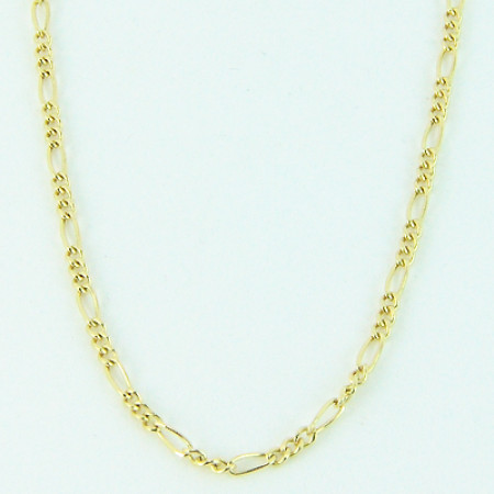 Corrente 3x1 em ouro 18 kt