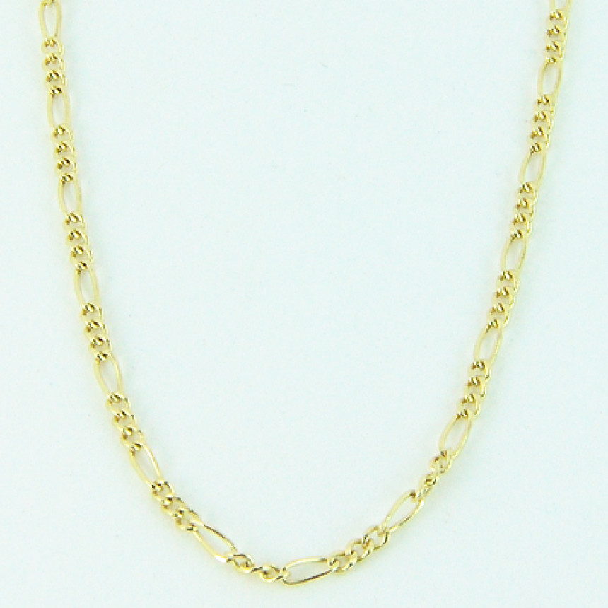 Corrente 3x1 em ouro 18 kt