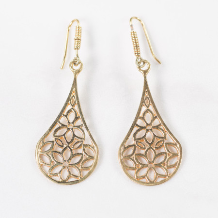 Brincos em ouro amarelo 18 kt