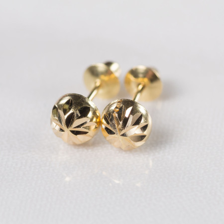Brinco infantil em ouro 18 kt