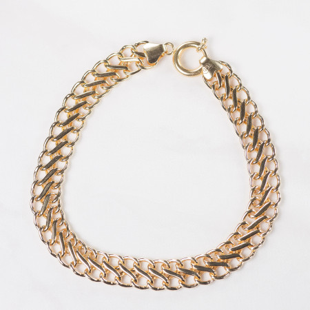 Pulseira 20 cm em ouro amarelo 18 kt