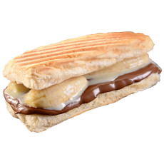 Au-Au Prensado de Banana com Nutella