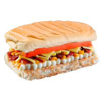 Au-Au Prensado 3 Queijos com Bacon