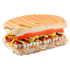 Au-Au Prensado 3 Queijos com Bacon