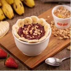 Açaí com Granola e Banana