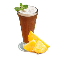 Mate Batido com Abacaxi e Hortelã 500ml