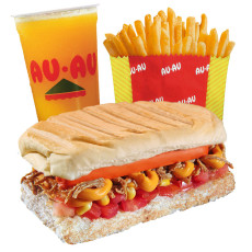 Combo Au-Au Prensado de Frango com Queijo