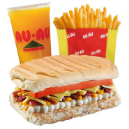 Combo Au-Au Prensado 3 Queijos com Bacon