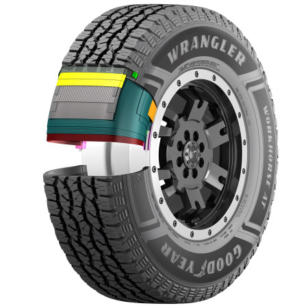 Pneu 235/70R16 109T Wrangler Workhorse At Goodyear