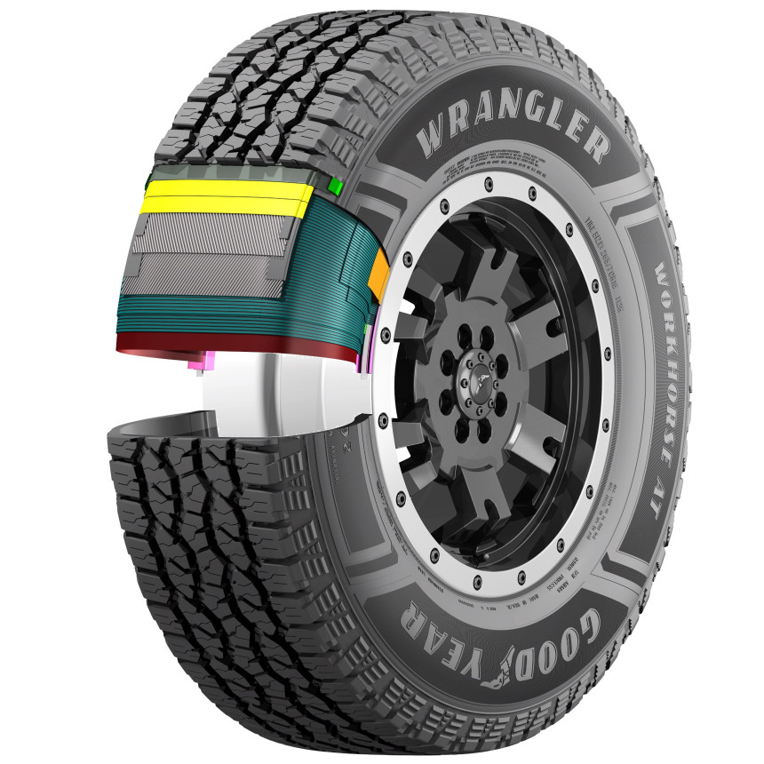 Pneu 235/70R16 109T Wrangler Workhorse At Goodyear