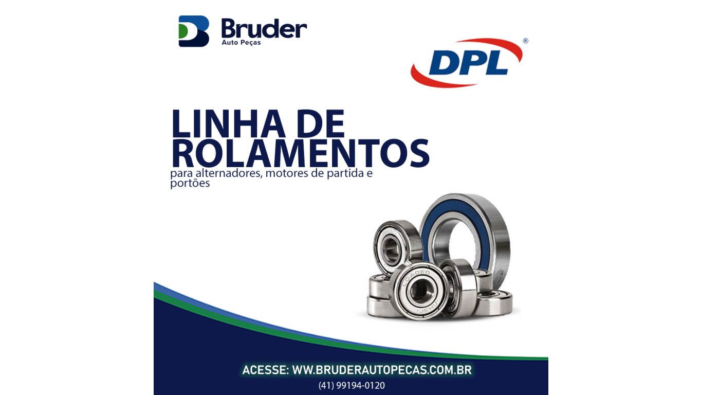 LINHA DE ROLAMENTOS DPL