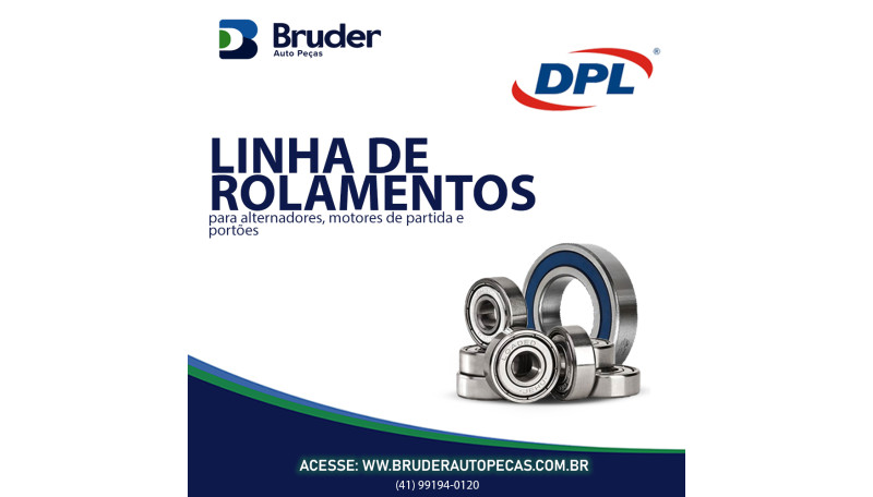 LINHA DE ROLAMENTOS DPL