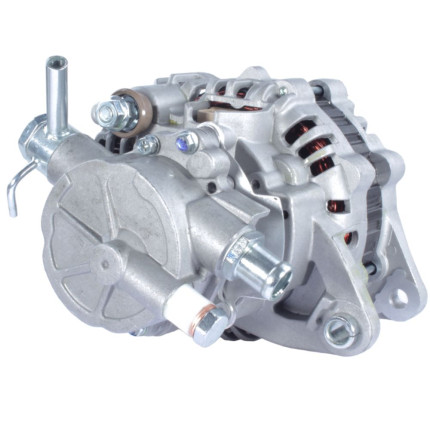 ALTERNADOR 12V 90A C/BOMBA - HR/L200/PAJERO (POLIA DUPLA) *FURO L.E GR