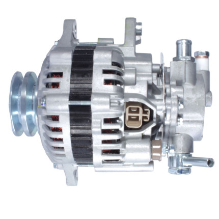 ALTERNADOR 12V 90A C/BOMBA - HR/L200/PAJERO (POLIA DUPLA) *FURO L.E GR