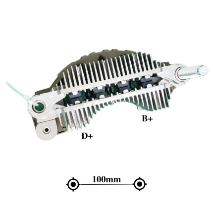 Placa Diodo Alternador Ik3357 Dodge 1997 A 1997