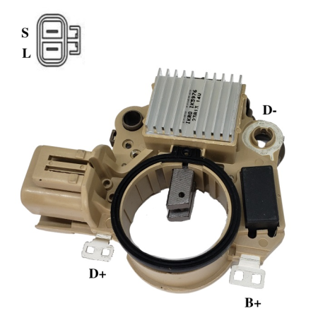 Reguladores De Tensão L200 Hpe Motor 2.5 2007 Ik5976 - Ikro