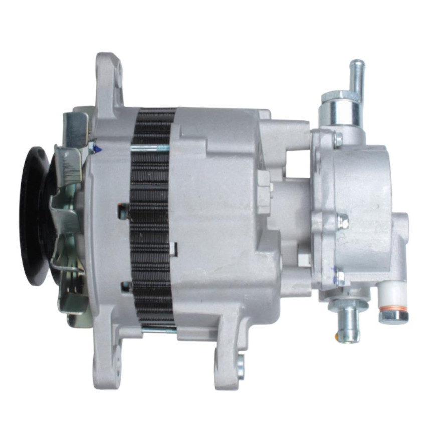 ALTERNADOR 12V 75A C/BOMBA - L200/L300/PAJERO/HYUNDAI H100 ANTIGA 81>03 (POLIA SIMPLES)