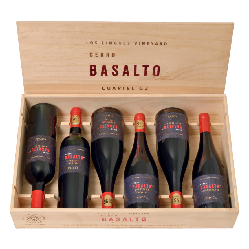 Vertical Koyle Cerro Basalto Vertical Caixa com 6 garrafas