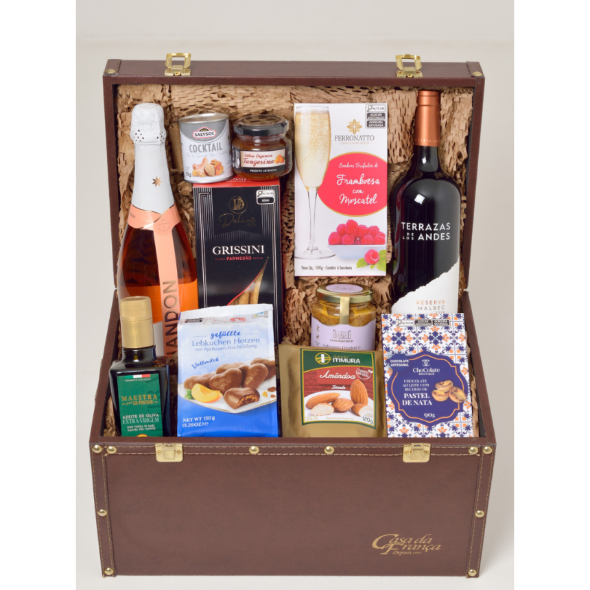 Baú Luxo Casa Da França Médio