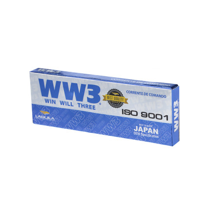 Corrente de Comando WW3 94 Elos Honda CG 125 / CG 150 / NXR 125 Bros / NXR 150 Bros / Suzuki Burgman 125