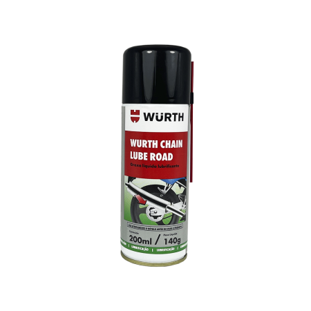 Graxa Líquida Lubrificante Würth Chain Lube Road 200ml