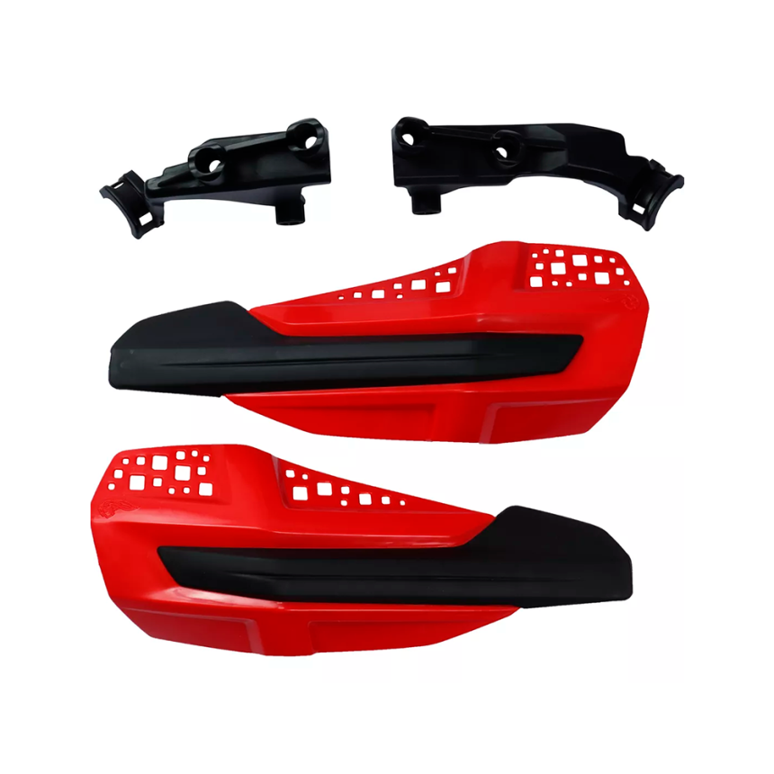 Protetor de Mão AMX Snake Air Honda CRF 230 / CRF 250F - Vermelho