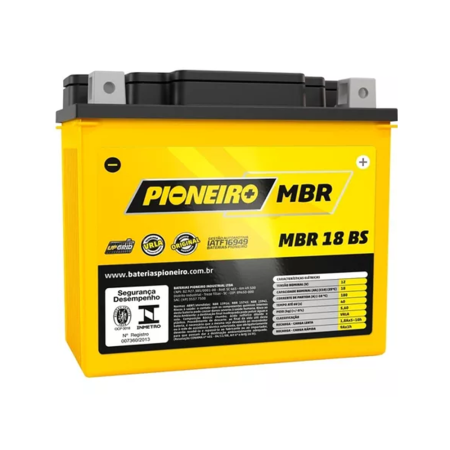 Bateria Pioneiro MBR 18-BS 18Ah 12V