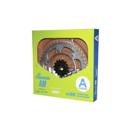 Kit Relação de Transmissão AM Gold C/ Retentor Honda CB 500X / CB 500F