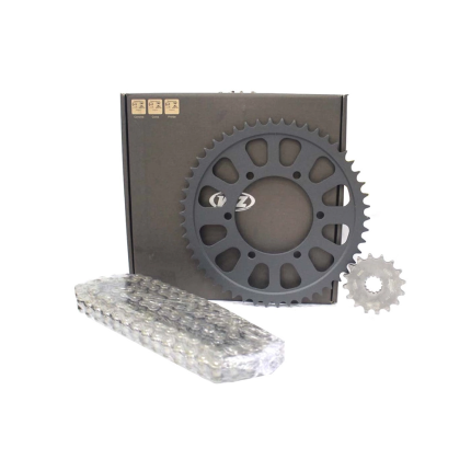 Kit Relação de Transmissão Vaz Xtreme Black Edition Triumph Tiger 800 (11-15) (C/ Retentor)