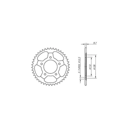 Kit Relação de Transmissão Vaz Xtreme Black Edition Honda CB 900F Hornet (02-04) / CBR 900RR Fireblade (92-95) (C/ Retentor)