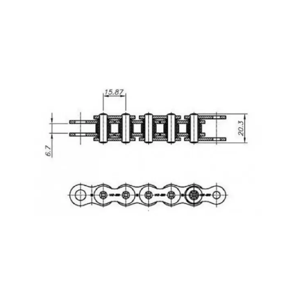 Kit Relação de Transmissão Vaz Xtreme Black Edition Honda NC 700 (12-15) (C/ Retentor)