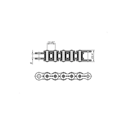 Kit Relação de Transmissão Vaz Xtreme Black Edition BMW F800 GS (08-12) (C/ Retentor)