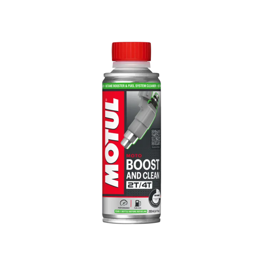 Aditivo Motul Boost And Clean Moto 2T/4T 200ml