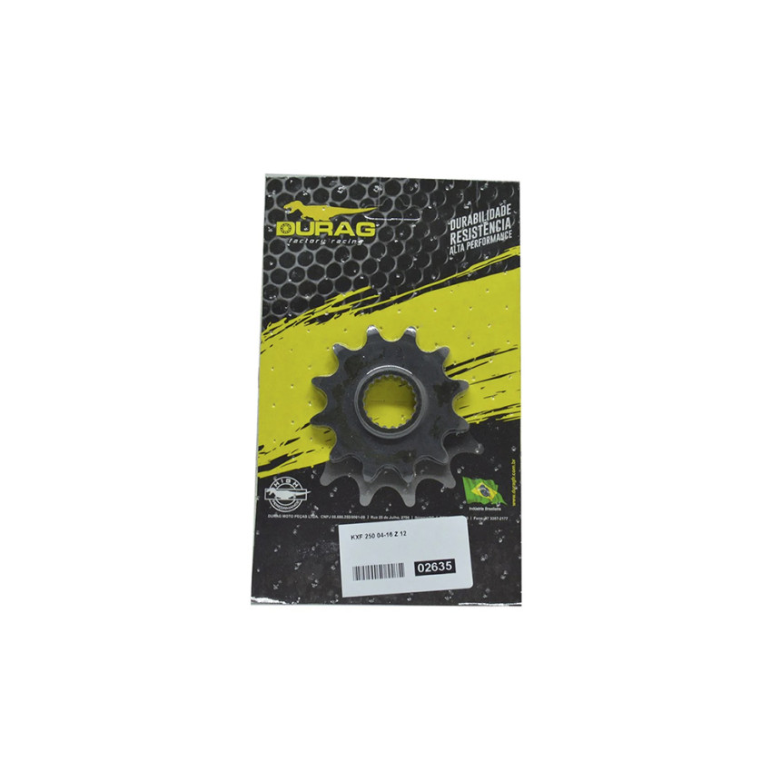 Pinhão 12 Dentes Durag Yamaha KXF 250 (04-16)
