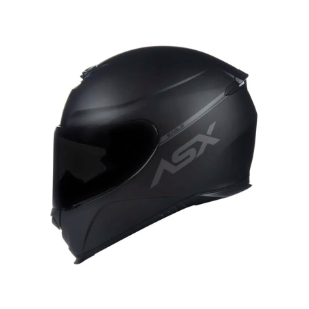 Capacete ASX Draken Solid - Preto Fosco