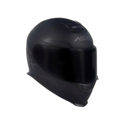 Capacete ASX Draken Solid - Preto Fosco