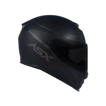Capacete ASX Draken Solid - Preto Fosco