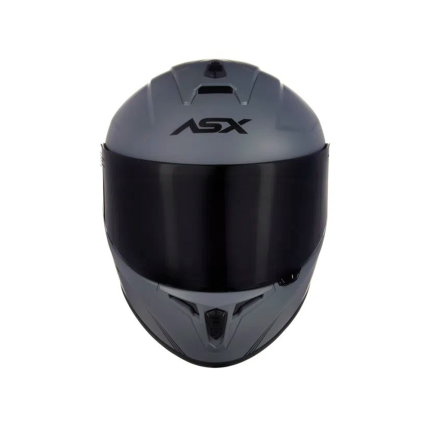 Capacete ASX Draken Solid - Cinza Fosco