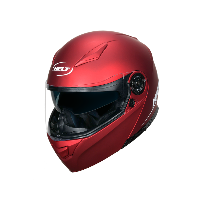 Capacete Helt Hippo Glass - Vermelho
