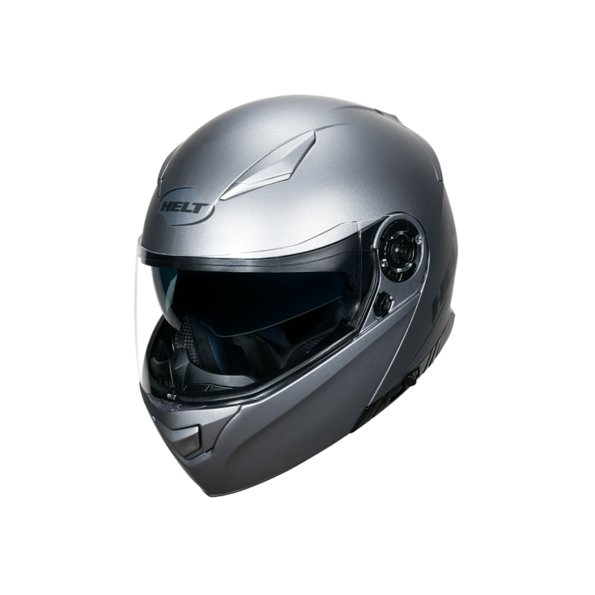 Capacete Helt Hippo Glass - Titanium