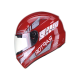 Capacete FLY F9 Raptor - Vermelho e Cinza