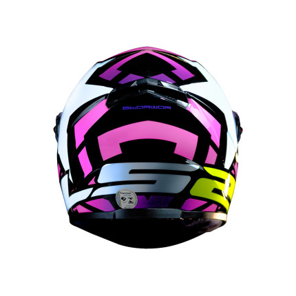 Capacete LS2 Classic FF358 Starwar - Preto e Rosa