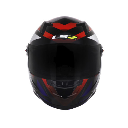 Capacete LS2 Classic FF358 Starwar - Branco e Vermelho
