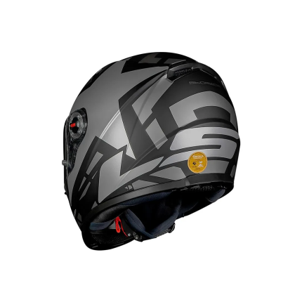 Capacete LS2 Classic FF358 Starwar - Preto Fosco